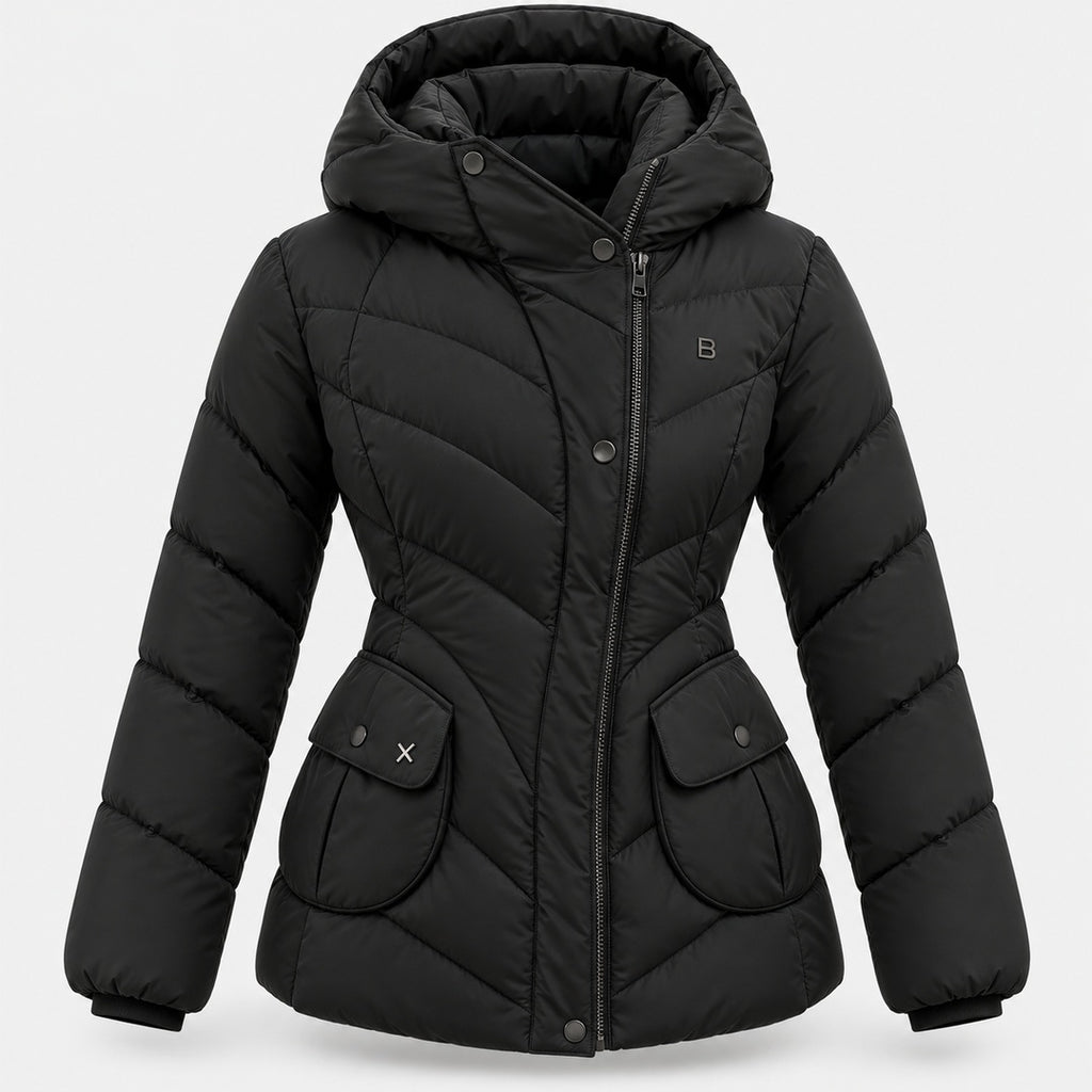 BIMOOX Cevella Winterjacke – Schwarz – Vorne