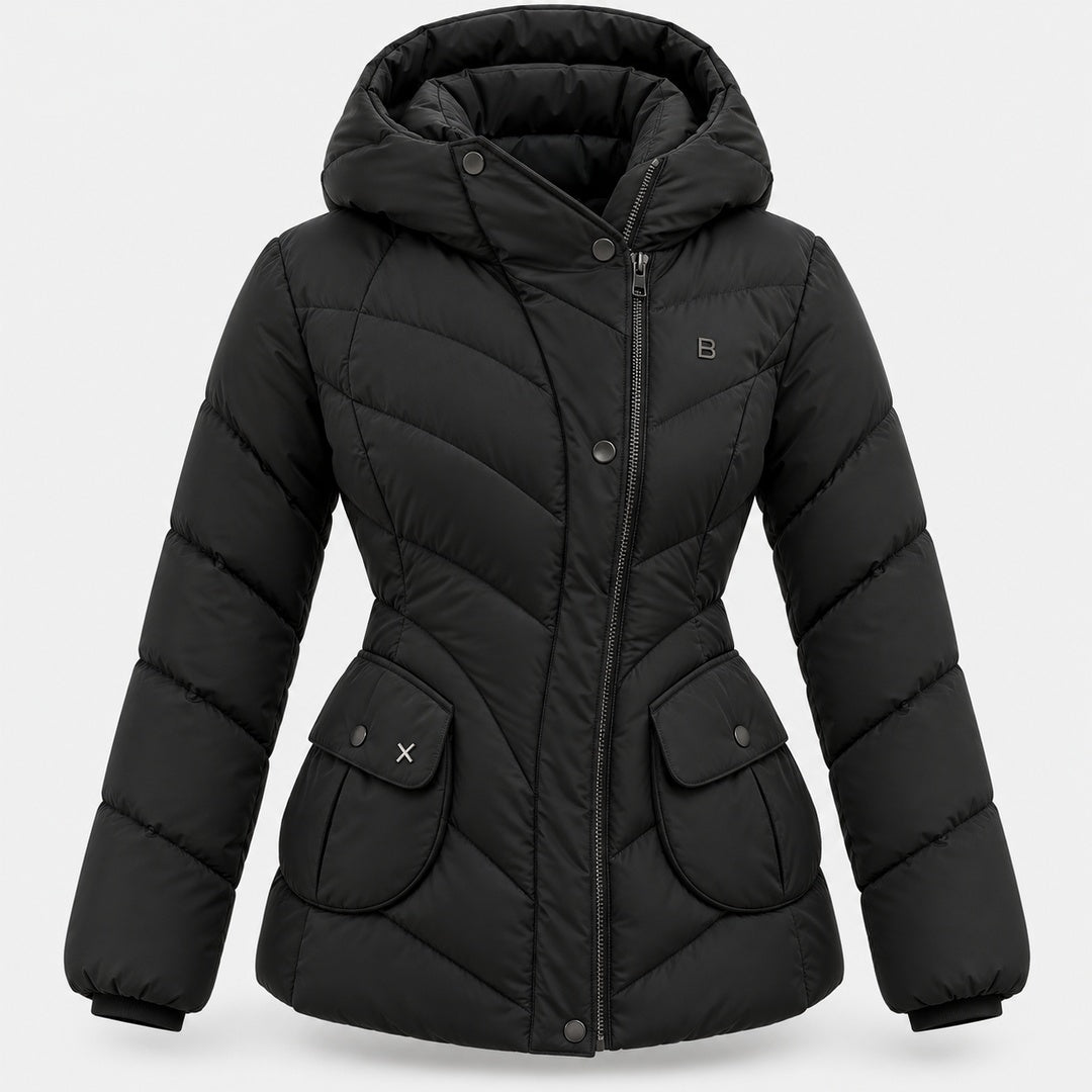 BIMOOX Cevella Winterjacke – Schwarz – Vorne
