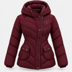 BIMOOX Cevella Winterjacke – Bordeaux – Vorne