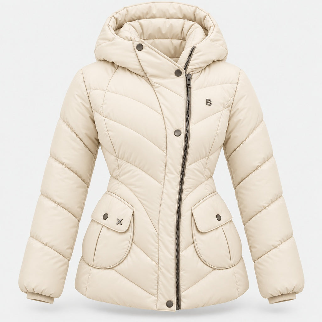 BIMOOX Cevella Winterjacke – Creme – Vorne