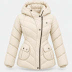BIMOOX Cevella Winterjacke – Creme – Vorne