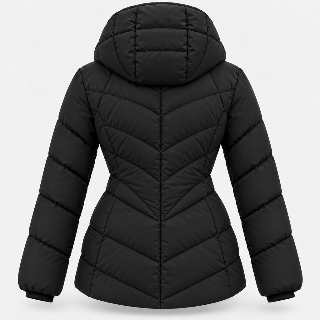 BIMOOX Cevella Winterjacke – Schwarz – Hinten