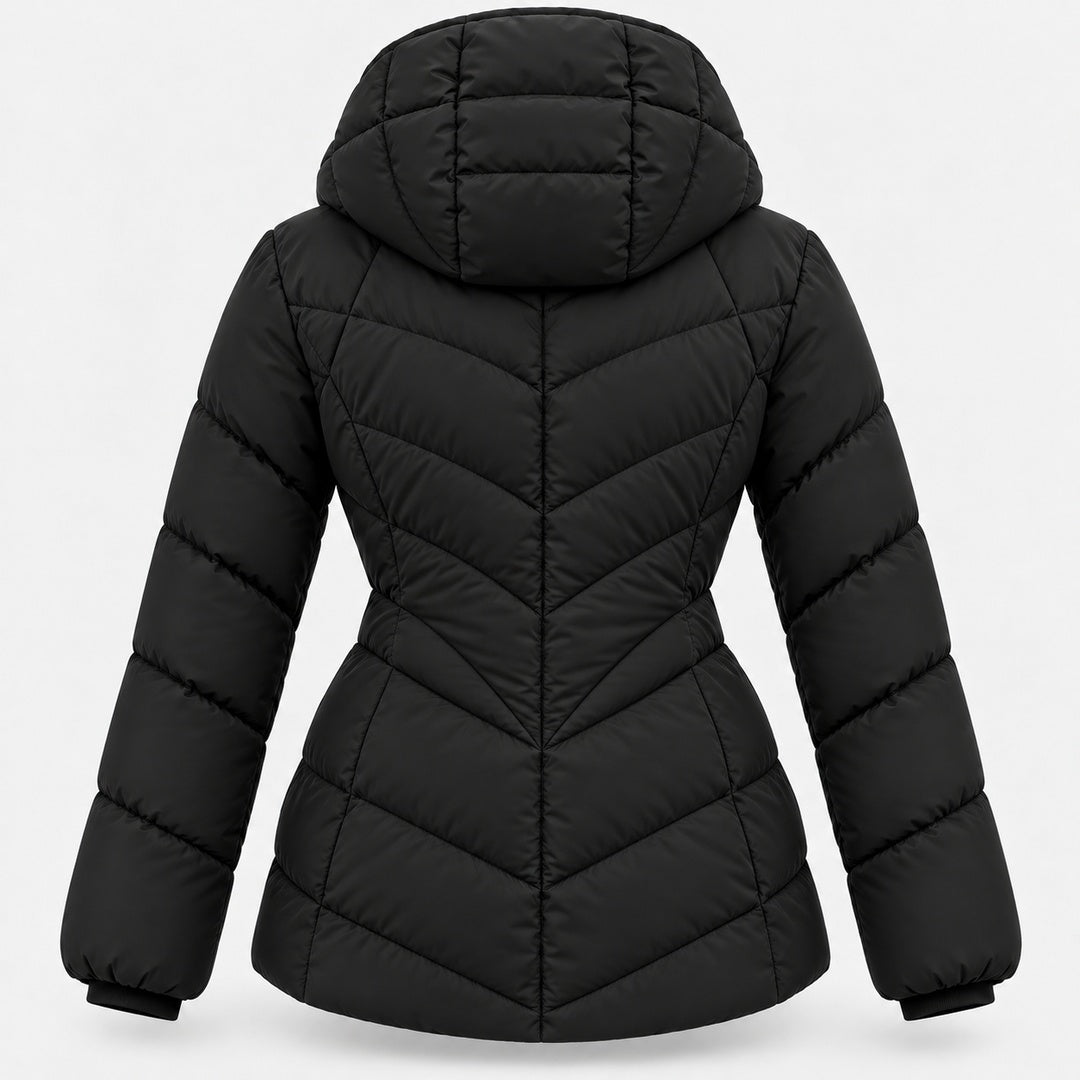 BIMOOX Cevella Winterjacke – Schwarz – Hinten