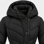 BIMOOX Cevella Winterjacke – Schwarz – Detail