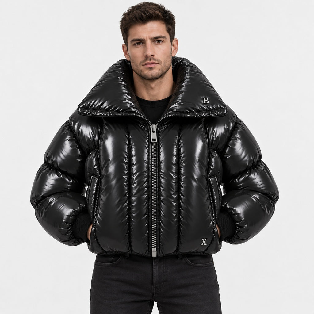 BIMOOX Zovella Winterjacke – Schwarz – Model-Mann