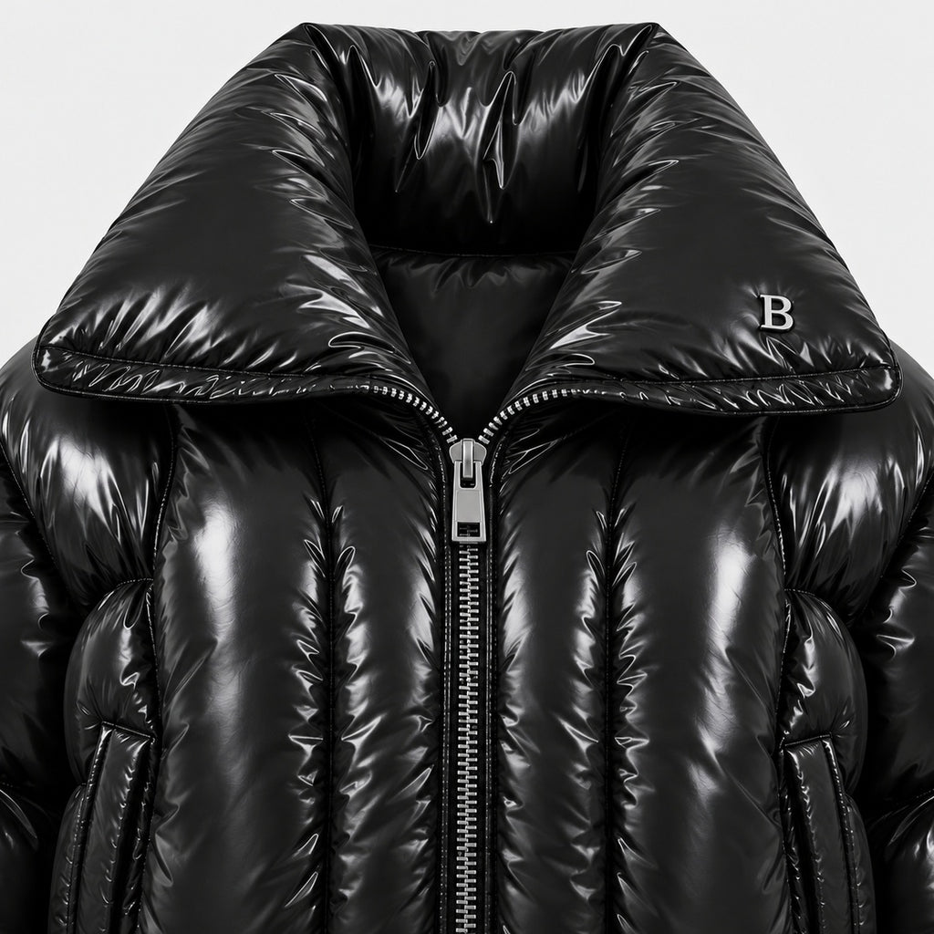 BIMOOX Zovella Winterjacke – Schwarz – Detail
