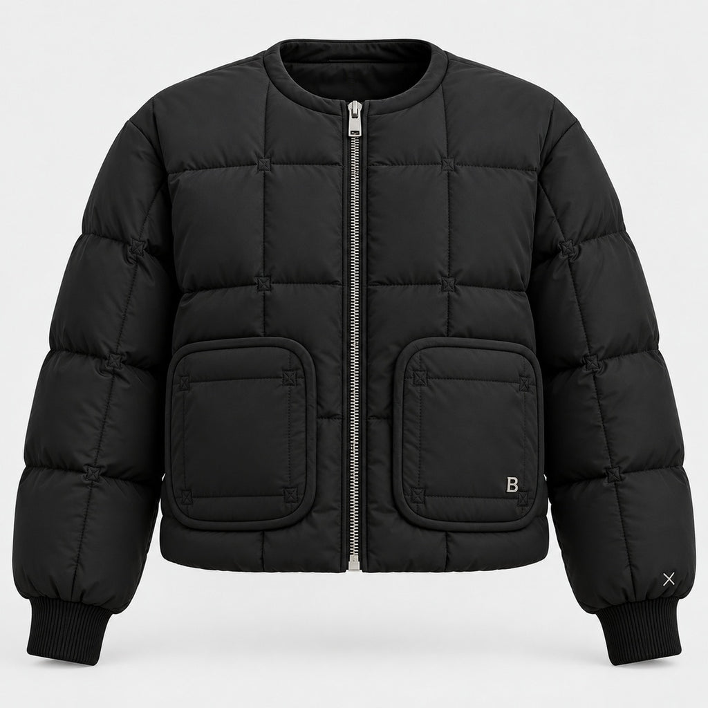 BIMOOX Neloria Winterjacke – Schwarz – Vorne