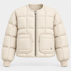 BIMOOX Neloria Winterjacke – Creme – Vorne