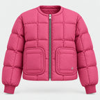 BIMOOX Neloria Winterjacke – Rosa – Vorne