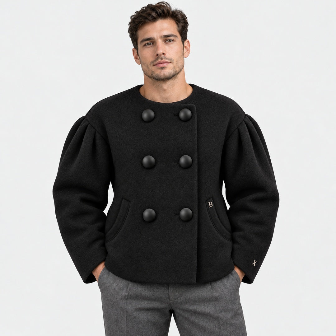 BIMOOX Soviana Winterjacke – Schwarz – Model-Mann