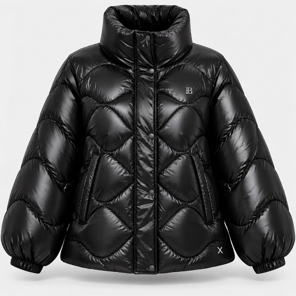 BIMOOX Virelia Winterjacke – Schwarz – Vorne