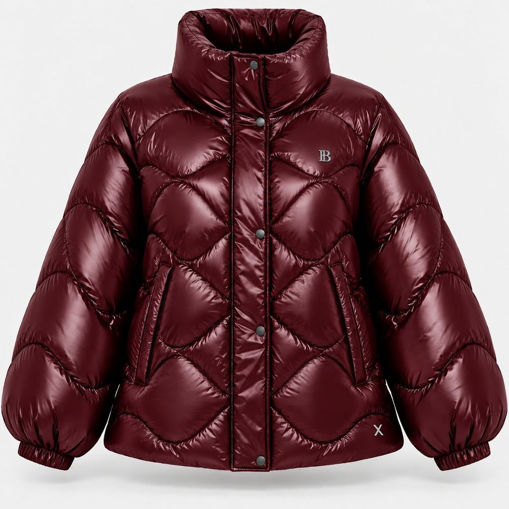 BIMOOX Virelia Winterjacke – Bordeaux – Vorne