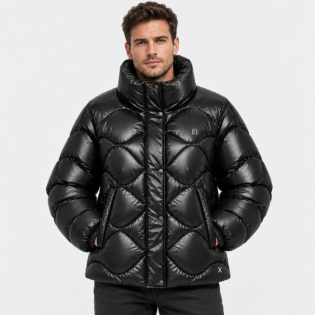 BIMOOX Virelia Winterjacke – Schwarz – Model-Mann