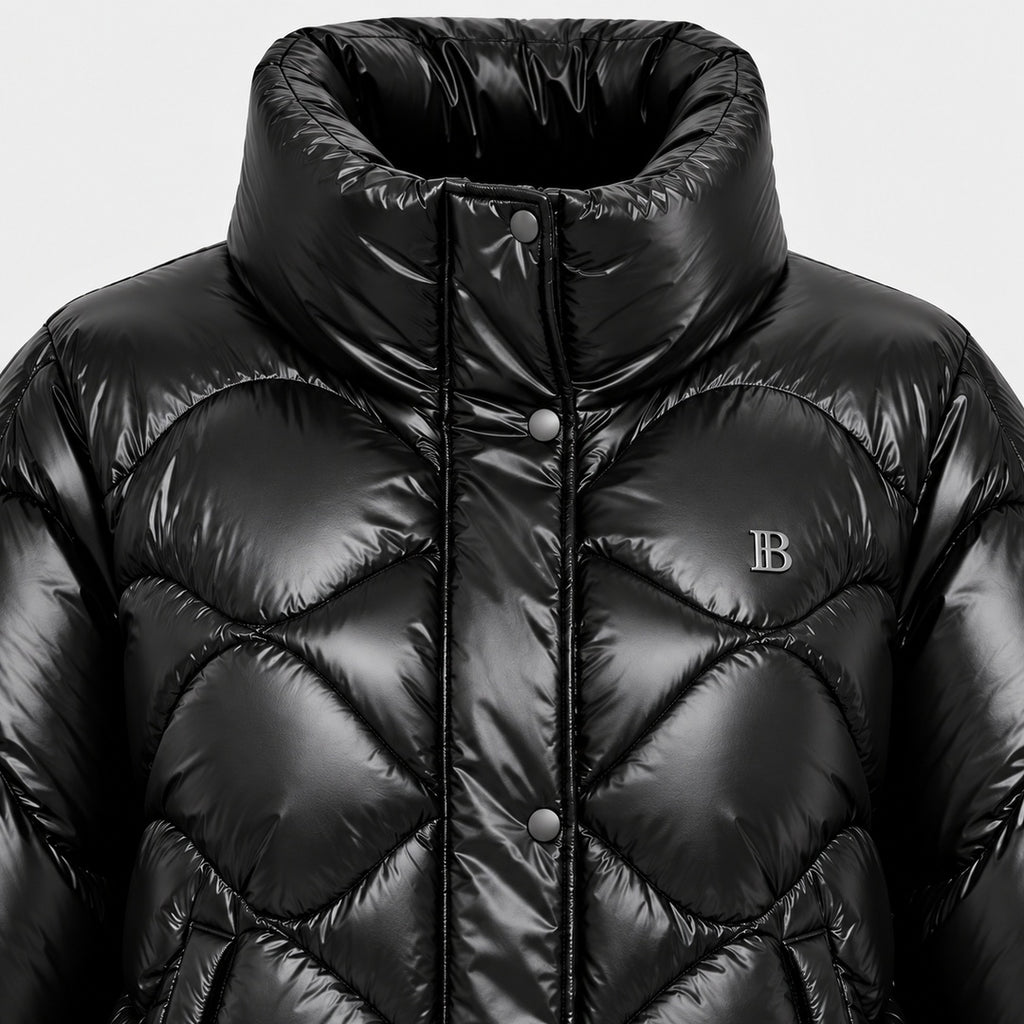 BIMOOX Virelia Winterjacke – Schwarz – Detail