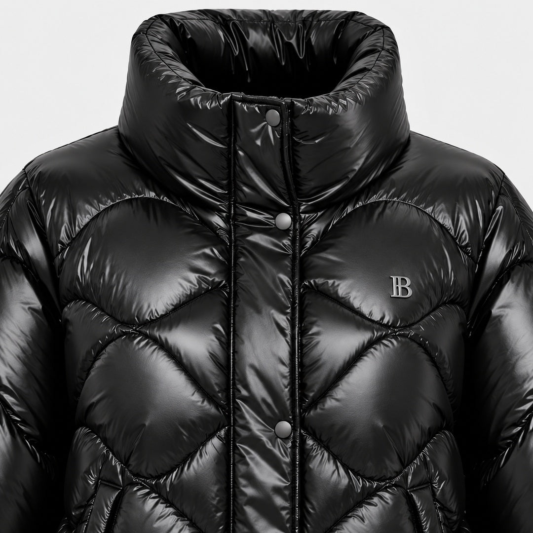 BIMOOX Virelia Winterjacke – Schwarz – Detail