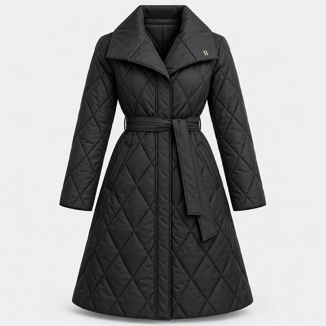 BIMOOX Celvane Winterjacke – Schwarz – Vorne
