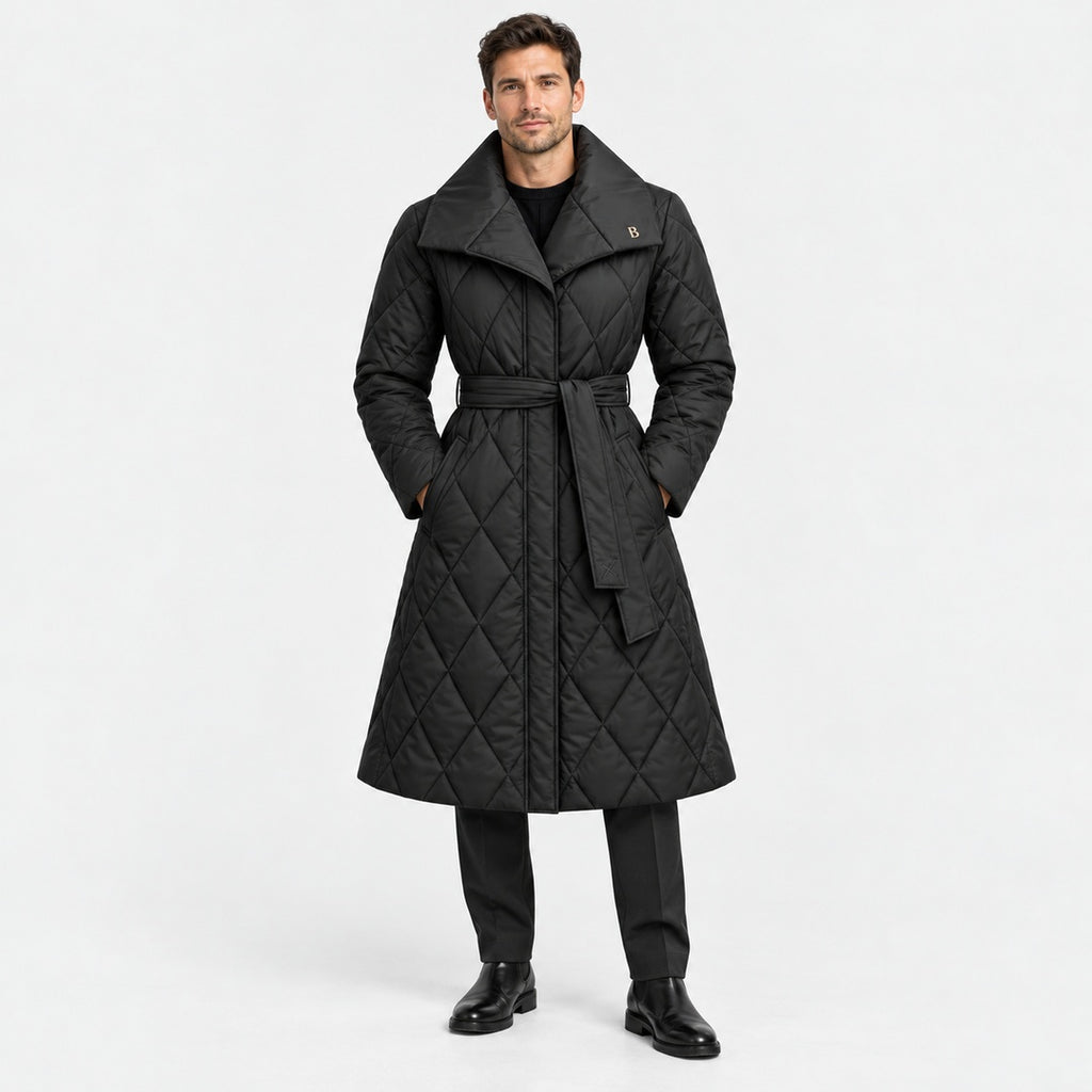 BIMOOX Celvane Winterjacke – Schwarz – Model-Mann