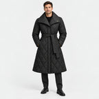 BIMOOX Celvane Winterjacke – Schwarz – Model-Mann