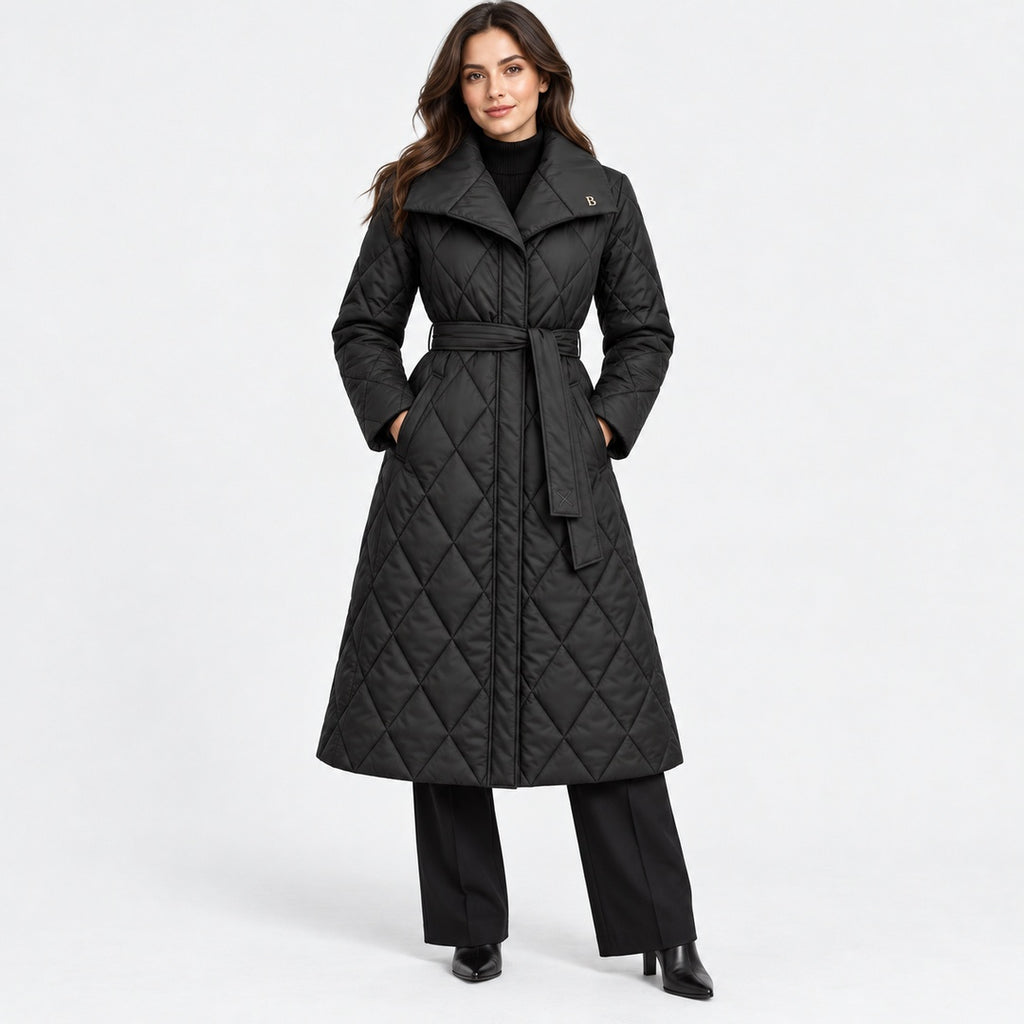 BIMOOX Celvane Winterjacke – Schwarz – Model-Frau