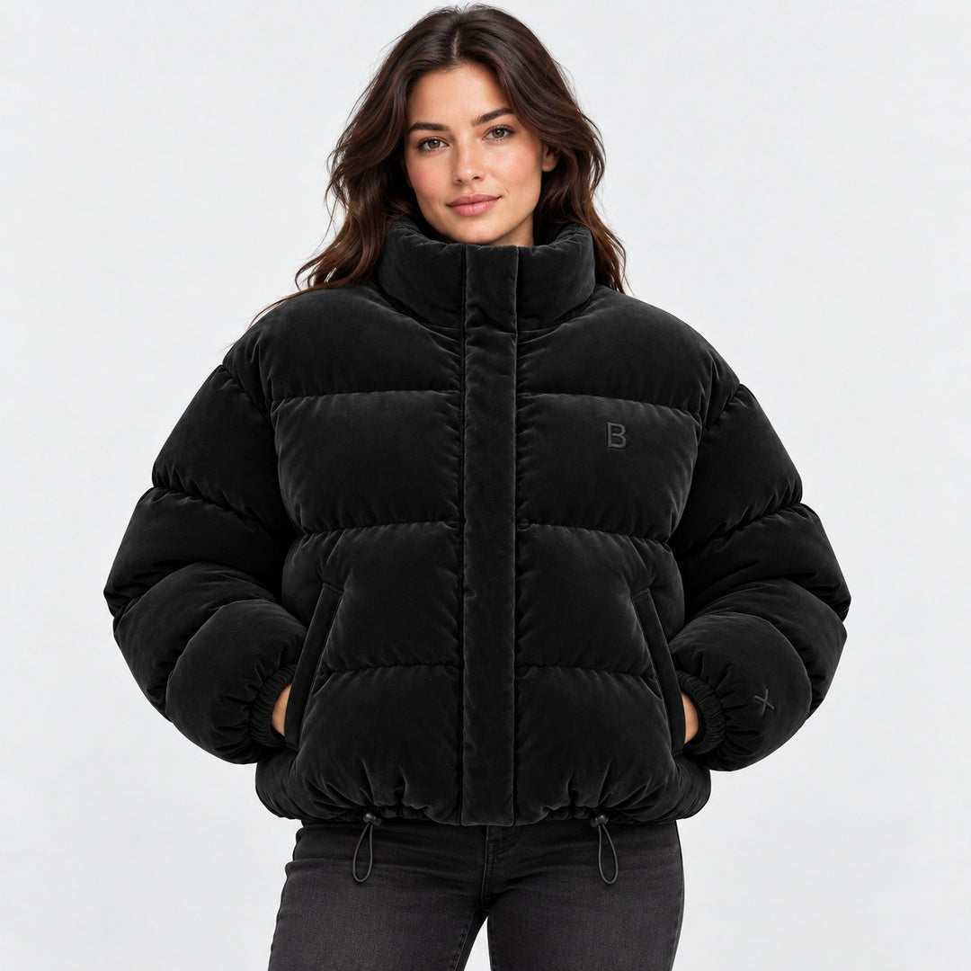BIMOOX Nuvella Winterjacke – Schwarz – Model-Frau
