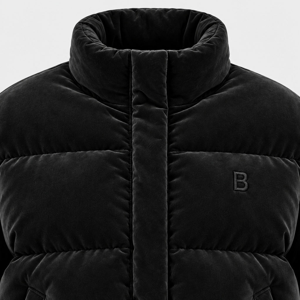 BIMOOX Nuvella Winterjacke – Schwarz – Detail