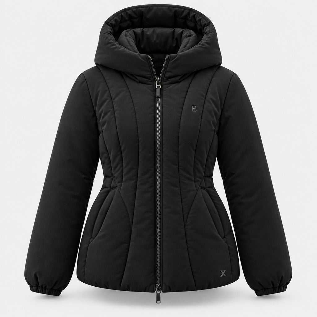 BIMOOX Veloura Winterjacke – Schwarz – Vorne