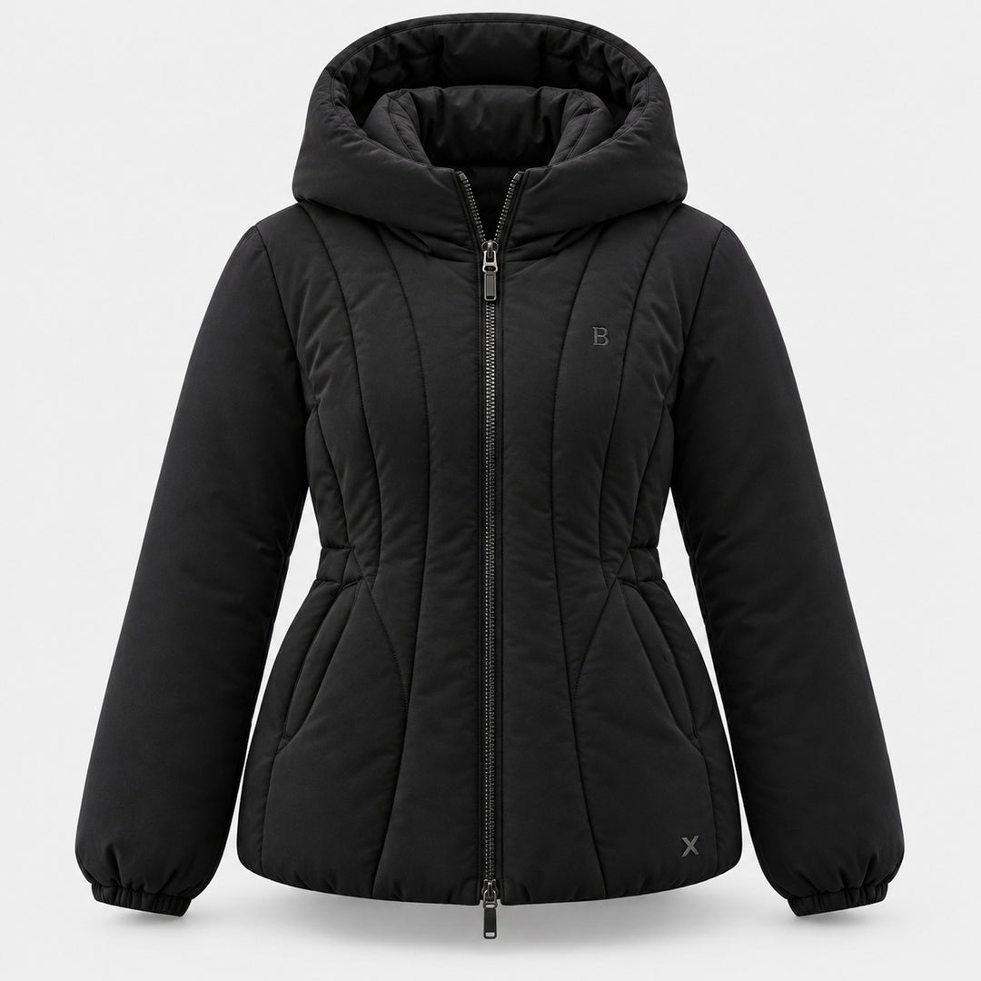 BIMOOX Veloura Winterjacke – Schwarz – Vorne