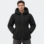 BIMOOX Veloura Winterjacke – Schwarz – Model-Mann