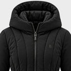 BIMOOX Veloura Winterjacke – Schwarz – Detail