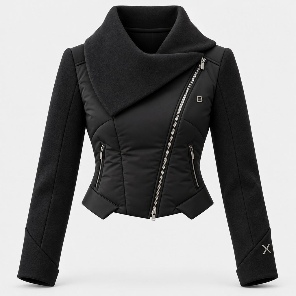 BIMOOX Zarelle Winterjacke – Schwarz – Vorne