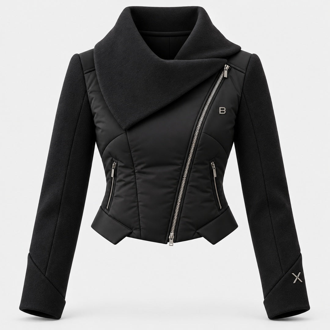 BIMOOX Zarelle Winterjacke – Schwarz – Vorne