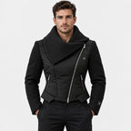 BIMOOX Zarelle Winterjacke – Schwarz – Model-Mann