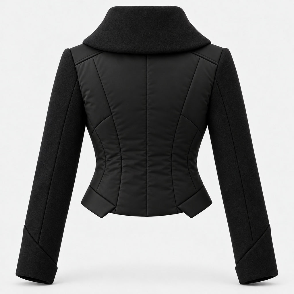 BIMOOX Zarelle Winterjacke – Schwarz – Hinten