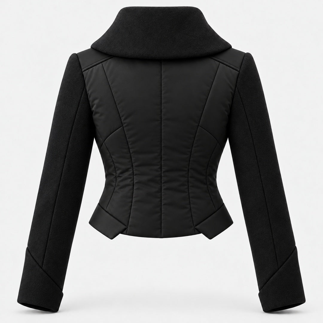 BIMOOX Zarelle Winterjacke – Schwarz – Hinten