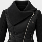 BIMOOX Zarelle Winterjacke – Schwarz – Detail