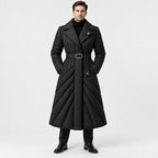 BIMOOX Liorven Winterjacke – Schwarz – Model-Mann