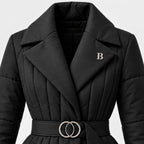 BIMOOX Liorven Winterjacke – Schwarz – Detail